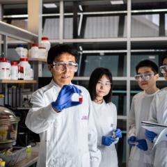 Prof Lianzhou Wang, Shanshan Ding, Mengmeng Hao, Dr Yang Bai